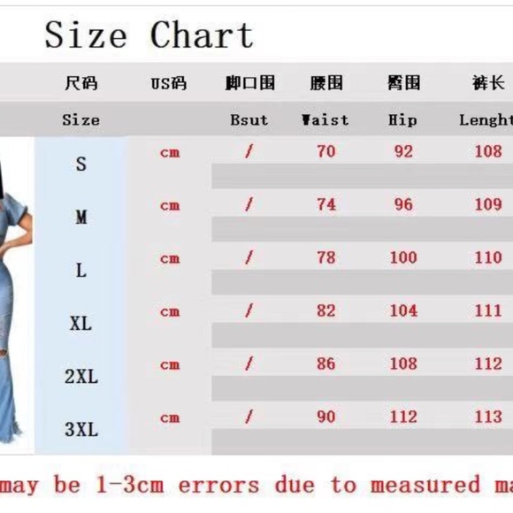 ❤️ NWT Flare Fringe Shredded Light Wash - Picture 9 of 9